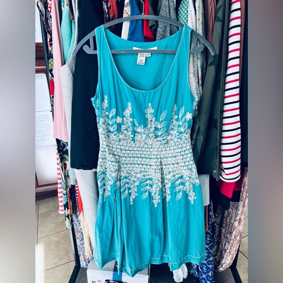 CLEARANCE Max Studio Studio M Embroidered Dress - Picture 1 of 4